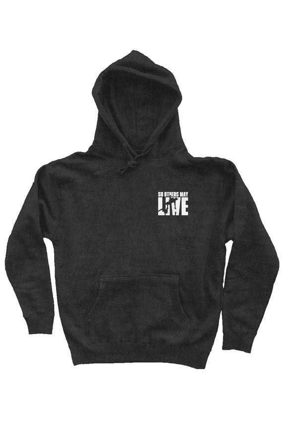 "So Others May Live" heavyweight pullover hoodie